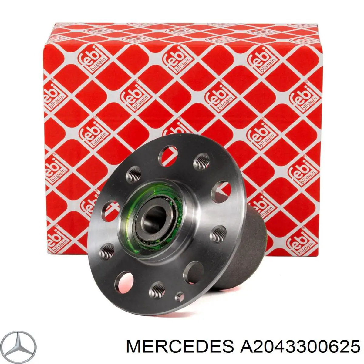 A2043300625 Mercedes cubo de rueda delantero