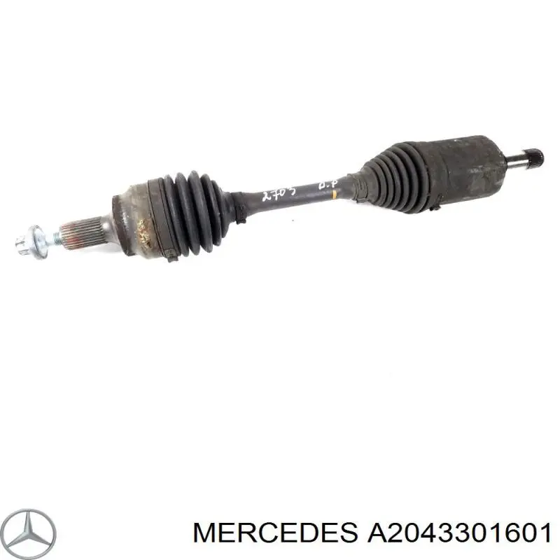 Comprar A2043301600 Mercedes Semieje delantero derecho