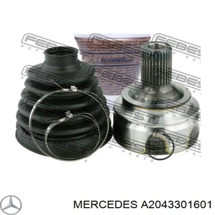 Semieje delantero derecho Mercedes 2043301600