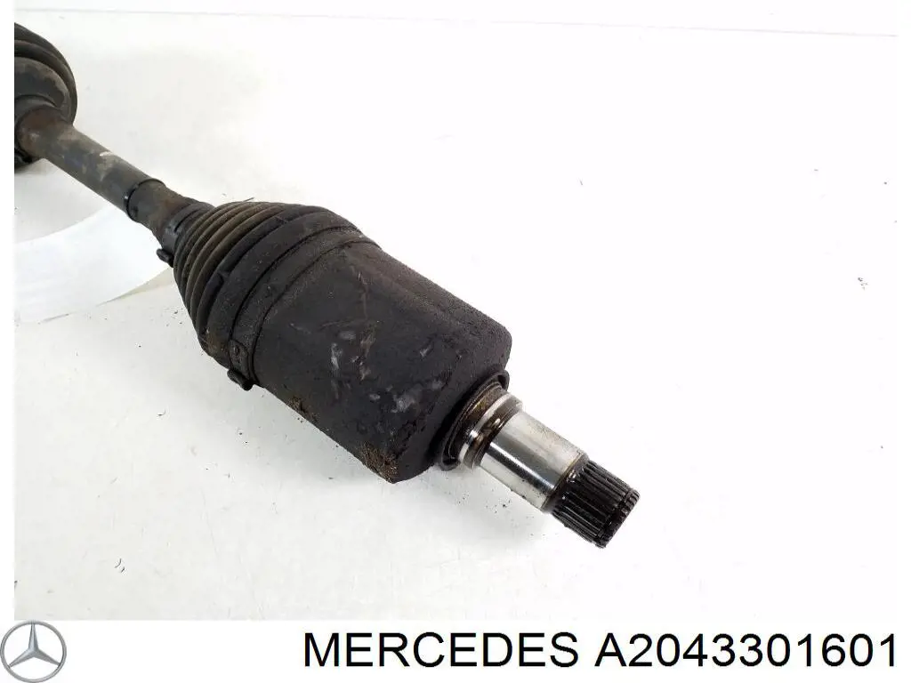 Semieje delantero derecho 2043301600 Mercedes