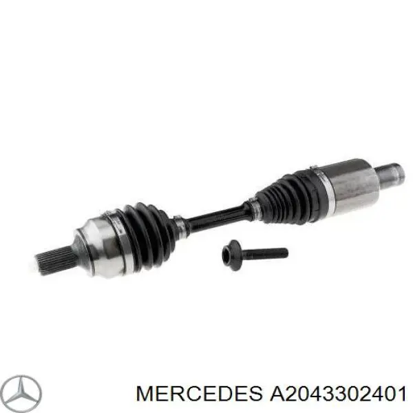 Árbol de transmisión delantero izquierdo para Mercedes C (W204)