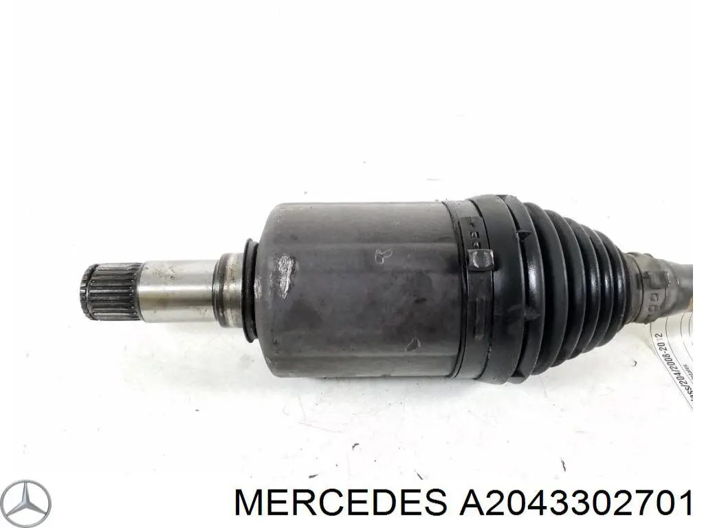 2043301600 Mercedes Semieje delantero derecho