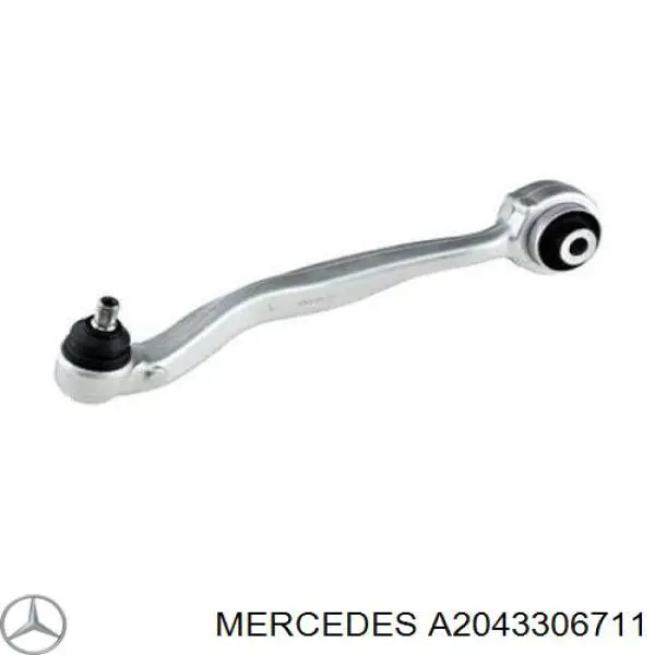A2043306711 Mercedes barra oscilante, suspensión de ruedas delantera, inferior izquierda