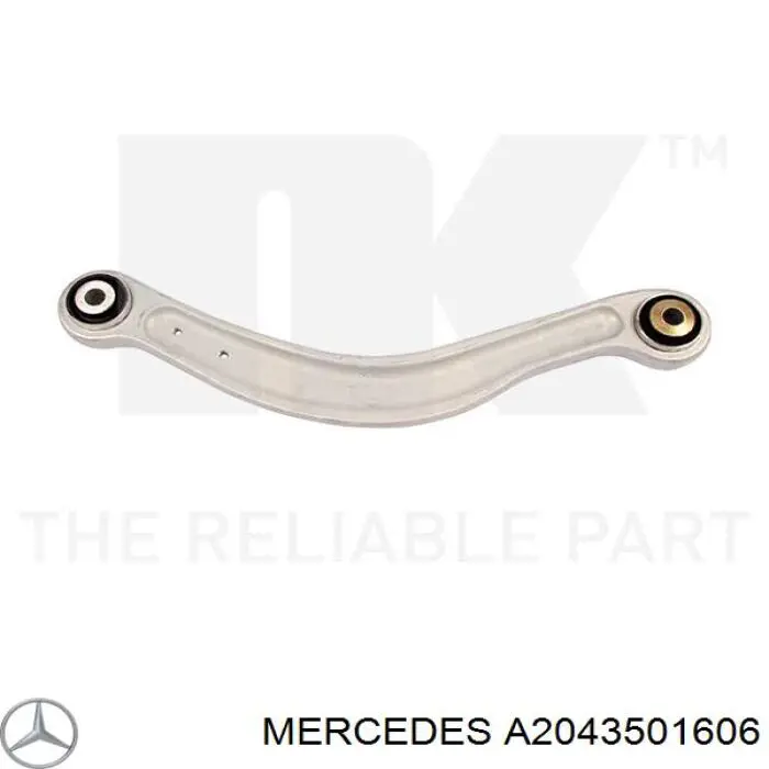 Brazo superior derecho de la suspensión trasera Mercedes A2043501606 precio, desde 51,12 EUR