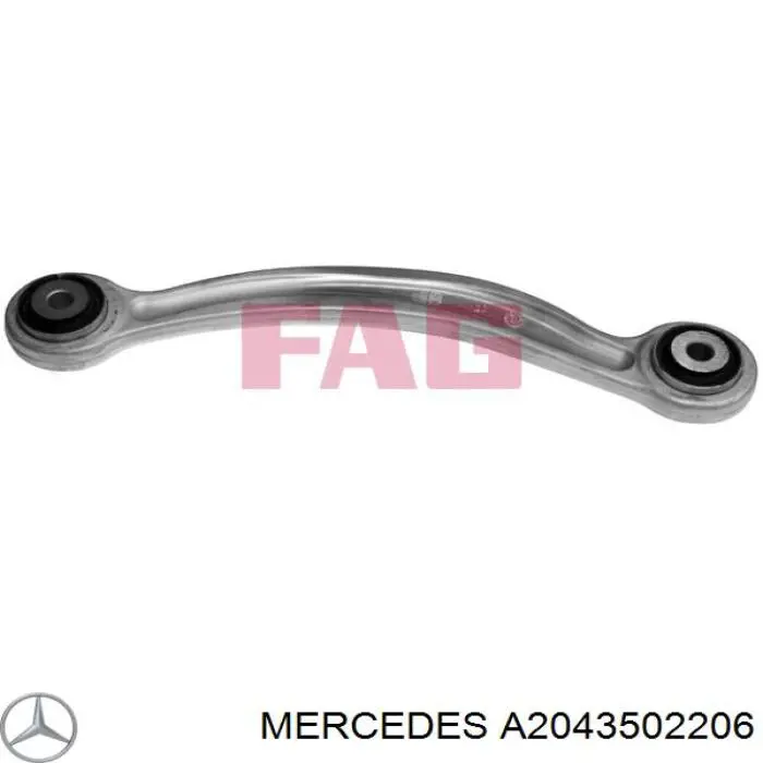 Brazo superior derecho de la suspensión trasera Mercedes A2043502206 precio, desde 39,20 EUR