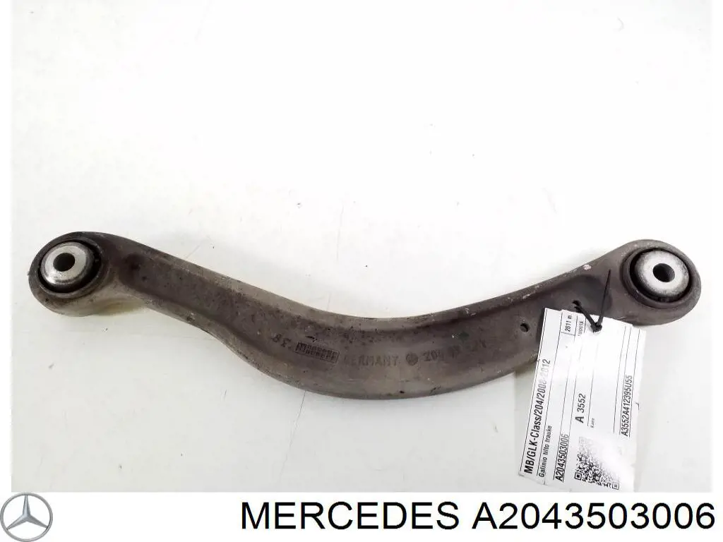 A2043503006 Mercedes brazo suspension trasero superior izquierdo