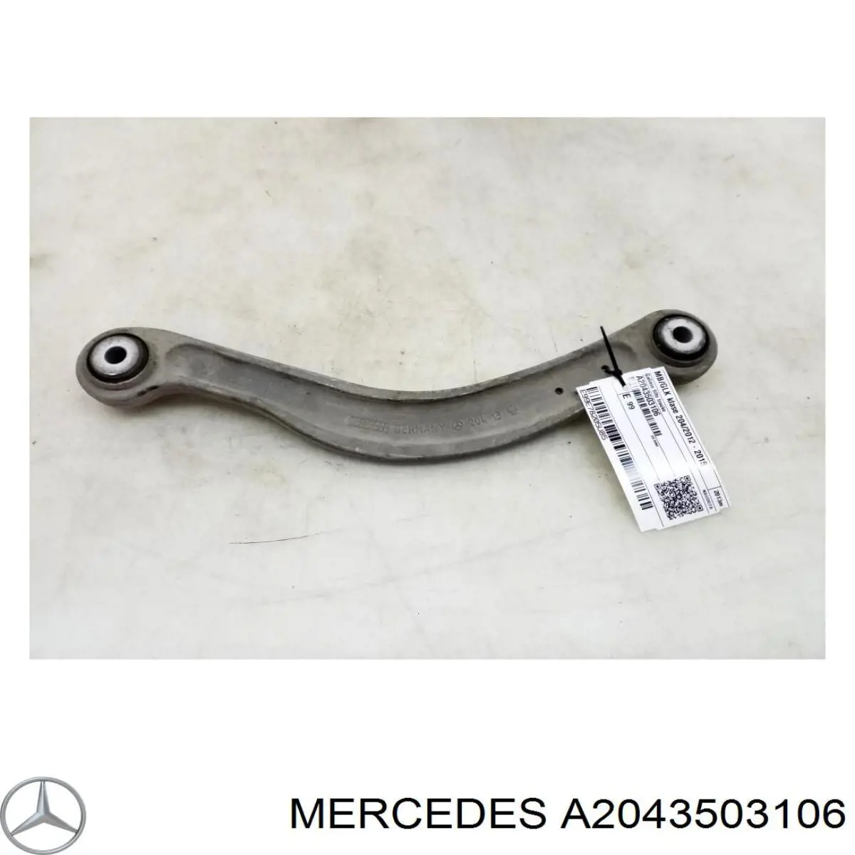 A2043503106 Mercedes brazo suspension trasero superior derecho