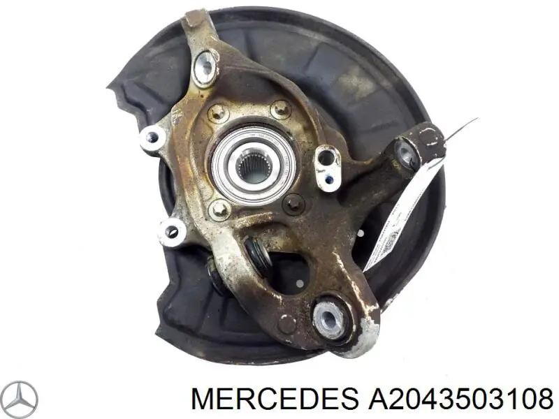 Mangueta trasera izquierda A2043503108 Mercedes