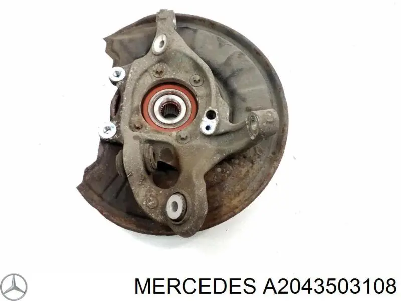 A2043503108 Mercedes Mangueta trasera izquierda
