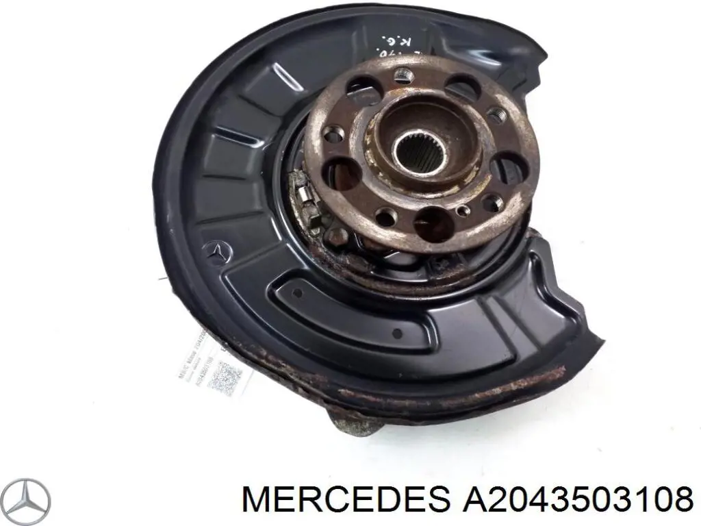 A2043503108 Mercedes Mangueta trasera izquierda