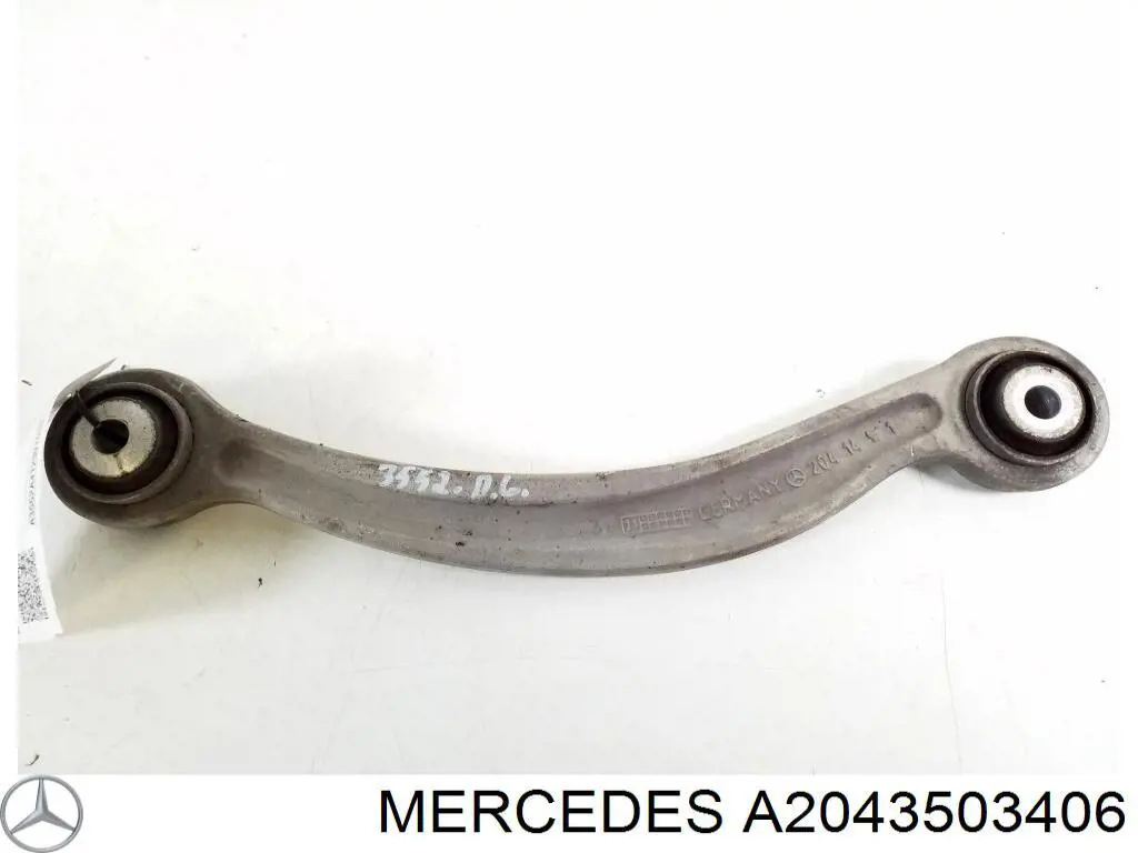 A2043503406 Mercedes brazo suspension trasero superior derecho