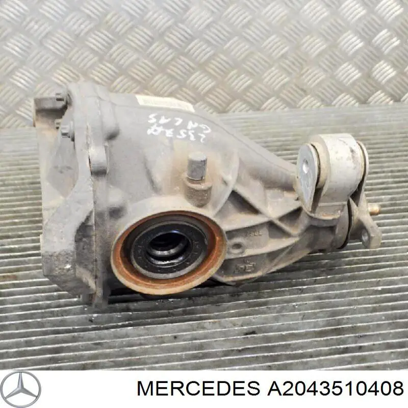 A2043510408 Mercedes cubierta engranaje trasero