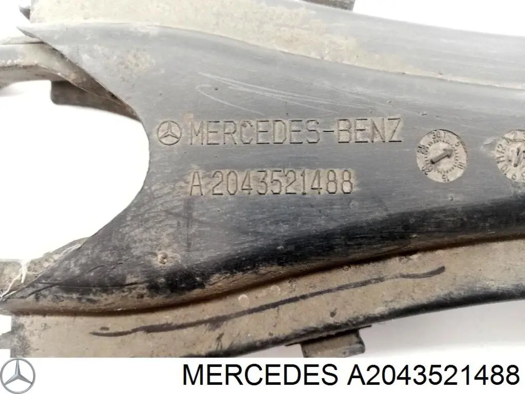Protección trasera del antebrazo para Mercedes C (W204)