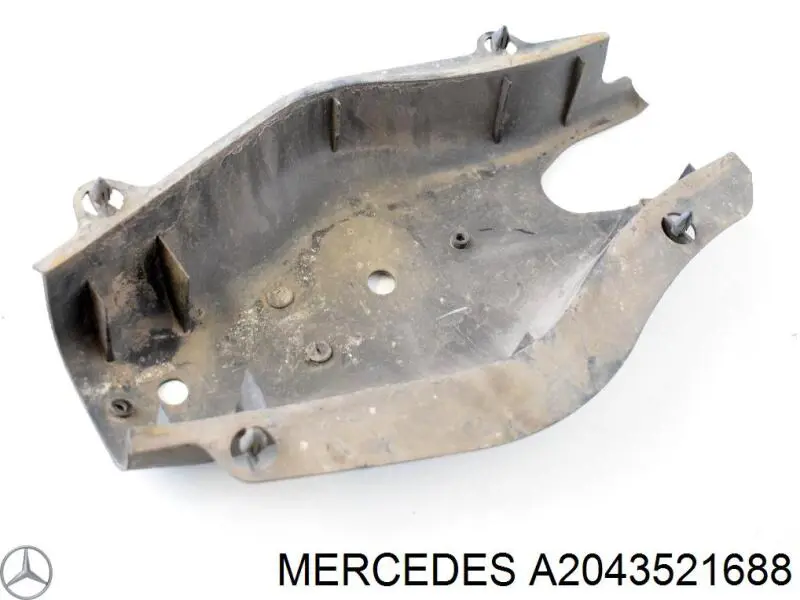 Protección inferior trasera del brazo de suspensión Mercedes A2043521688 precio, desde 22,15 EUR