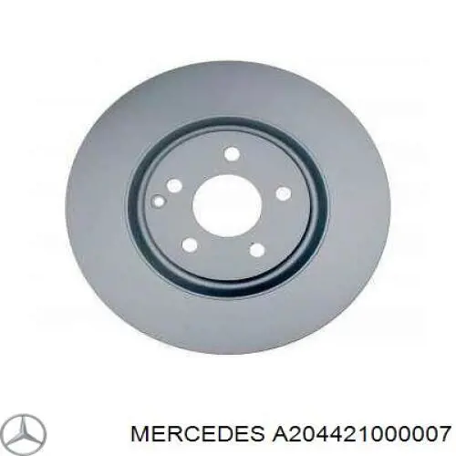 Comprar A204421000007 Mercedes Freno de disco delantero