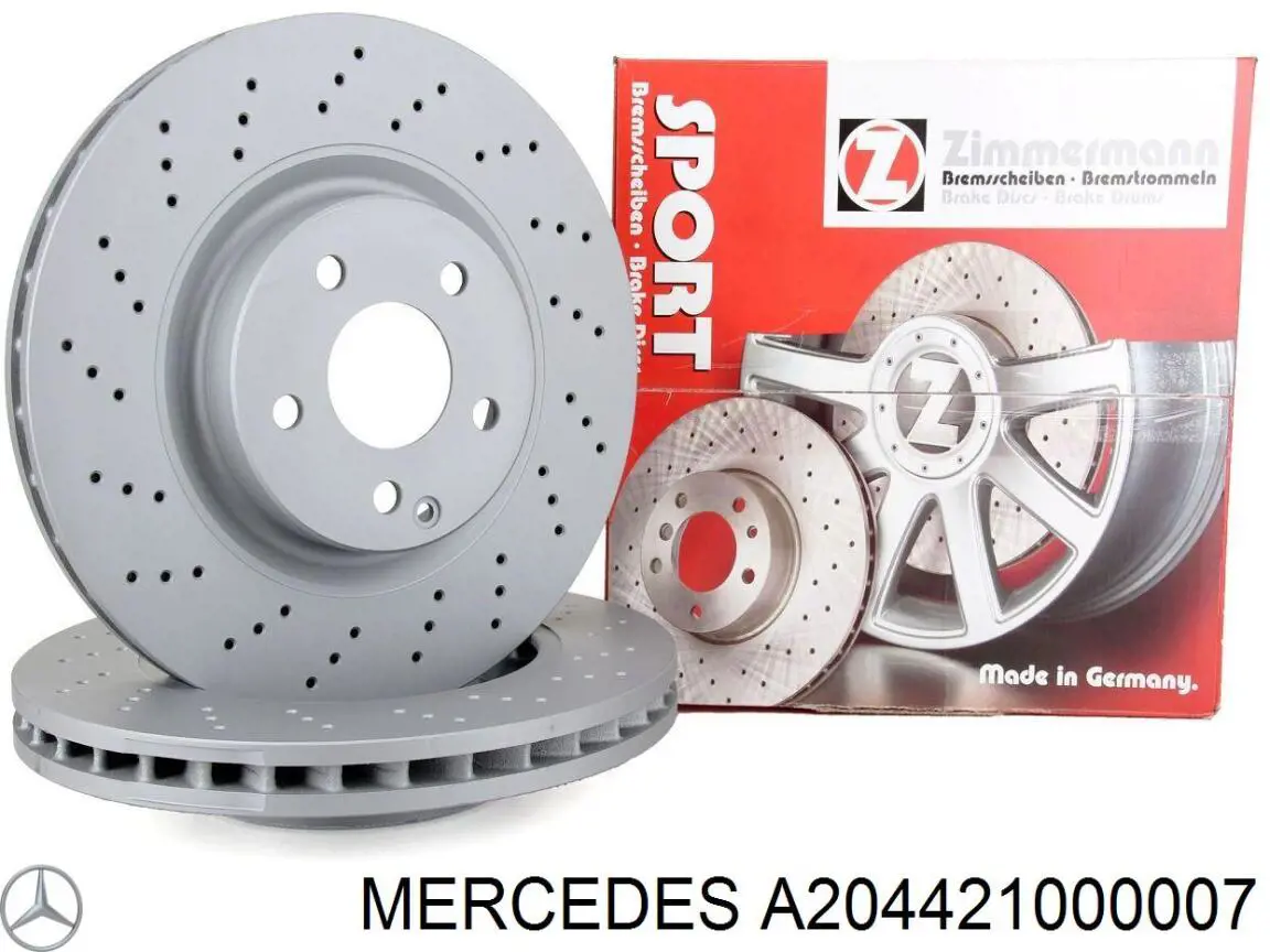 Frenos delanteros Mercedes A204421000007 precio, desde 58,03 EUR