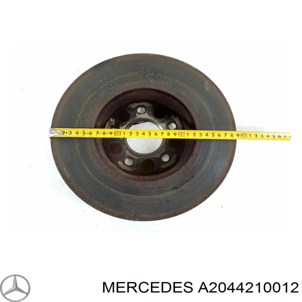 A2044210012 Mercedes freno de disco delantero