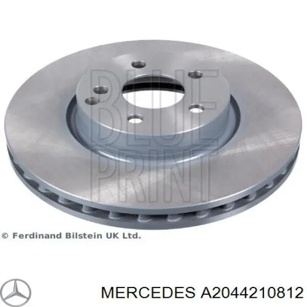 Frenos delanteros Mercedes A2044210812 precio, desde 55,90 EUR