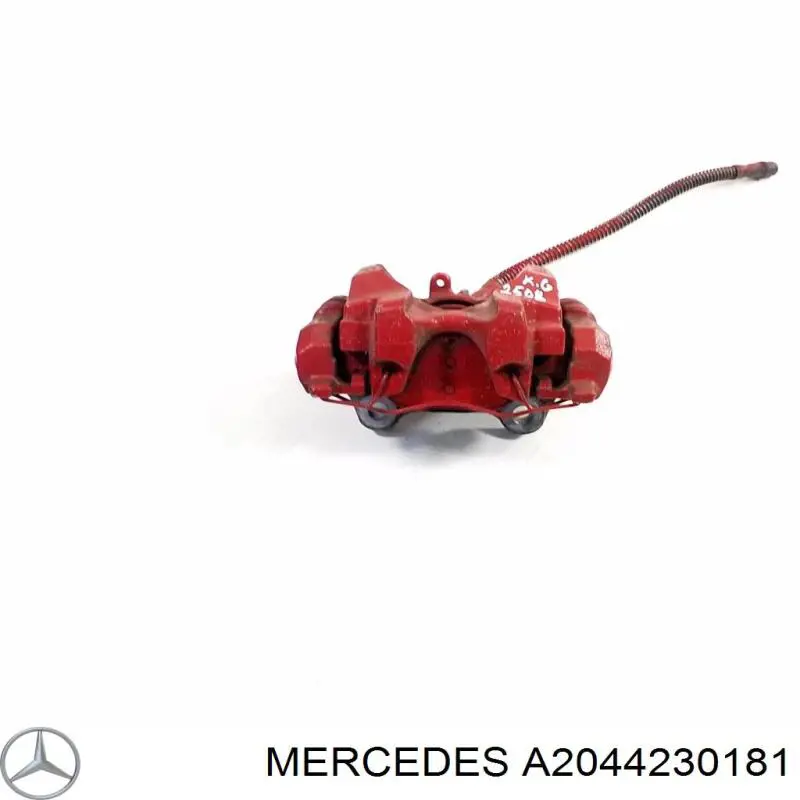 Pinza de freno trasera izquierda Mercedes A2044230181