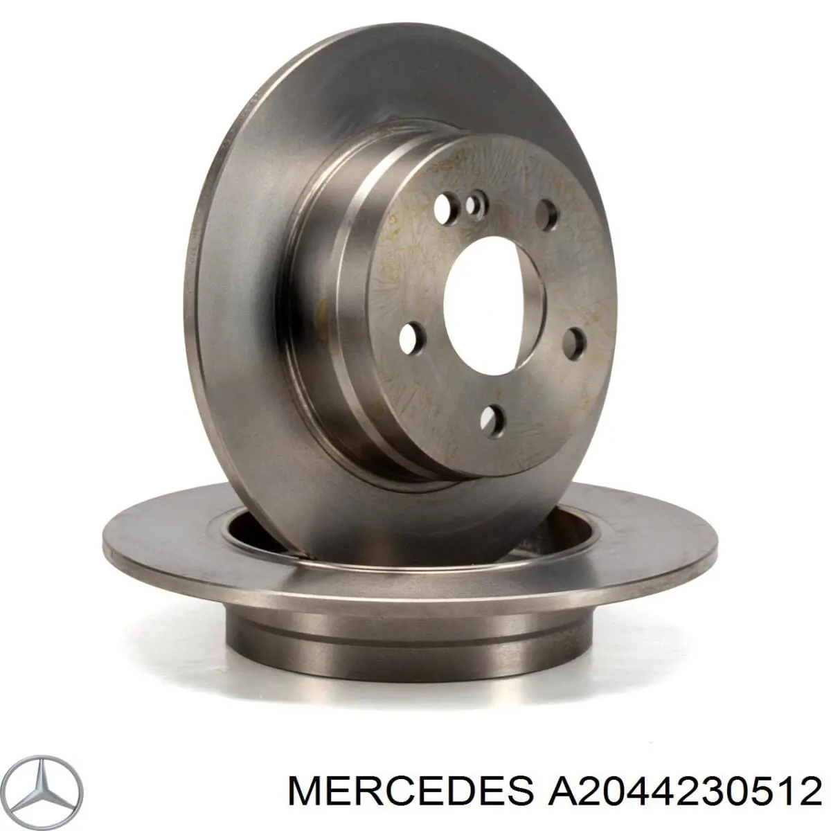 Comprar A2044230512 Mercedes Disco de freno trasero