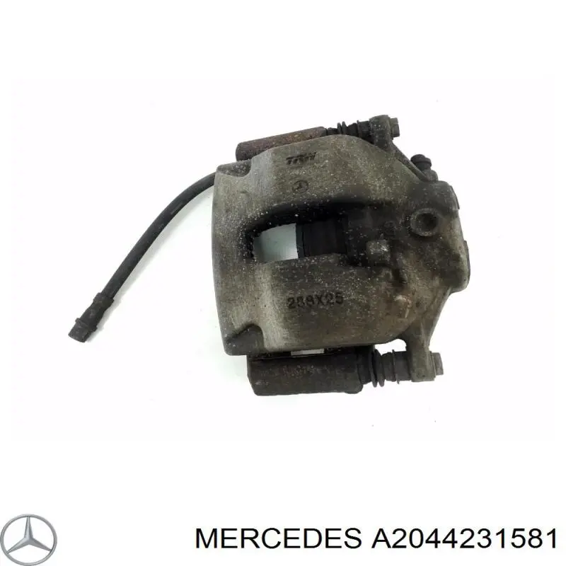 775112 Lauber Pinza de freno trasera izquierda