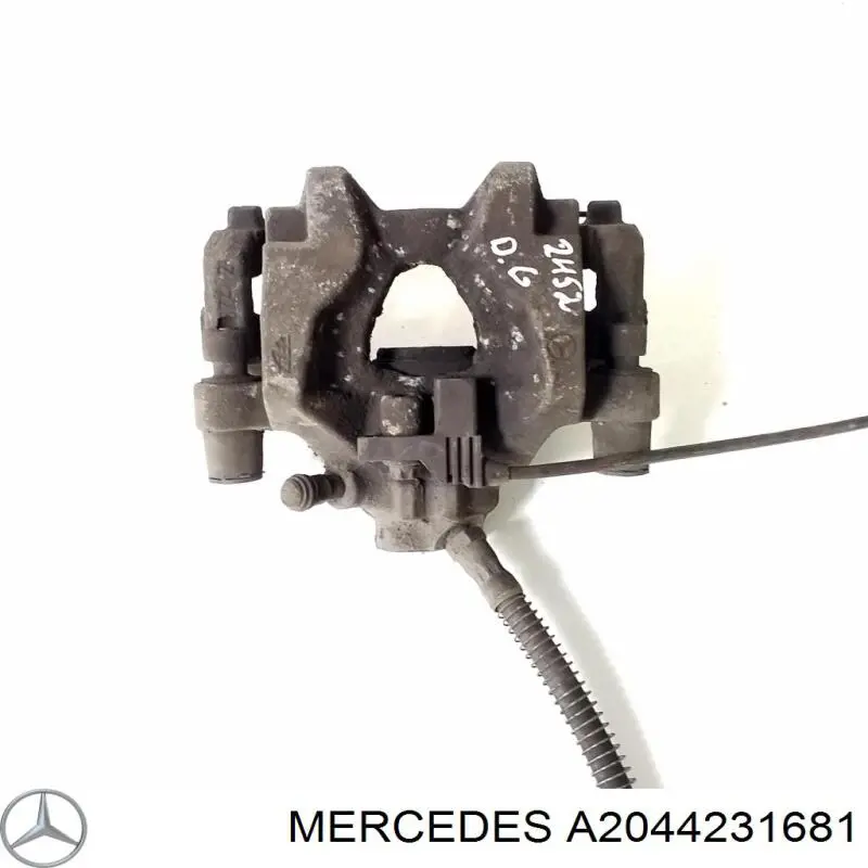 Pinza de freno trasera derecha Mercedes A2044231681 precio, desde 50,91 EUR