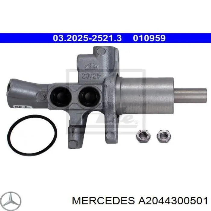 A2044300501 Mercedes bomba de freno