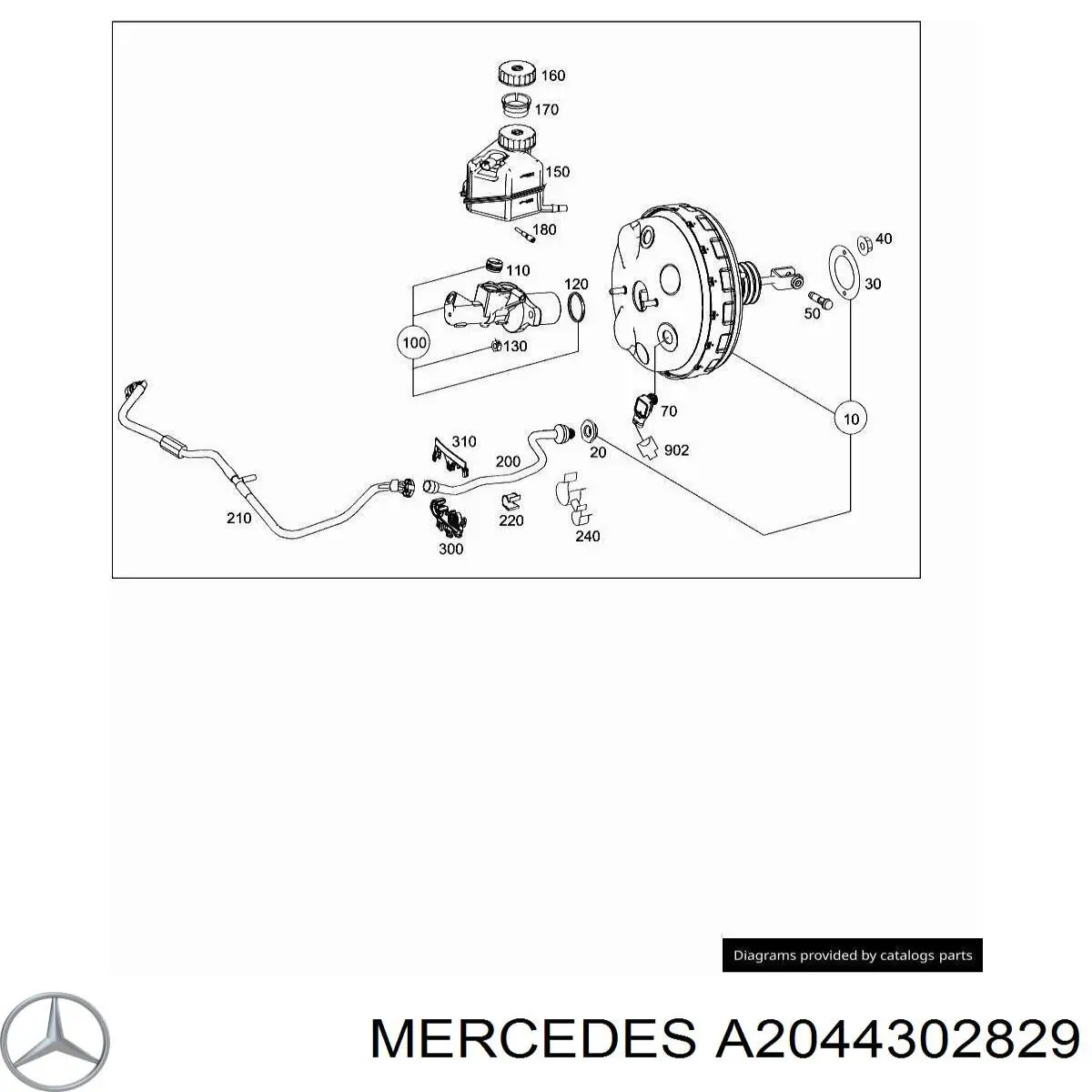 A2044302829 Mercedes