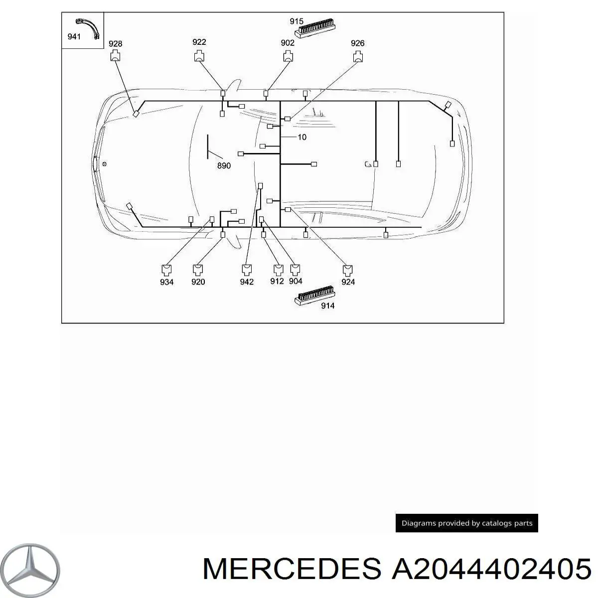 A2044402405 Mercedes