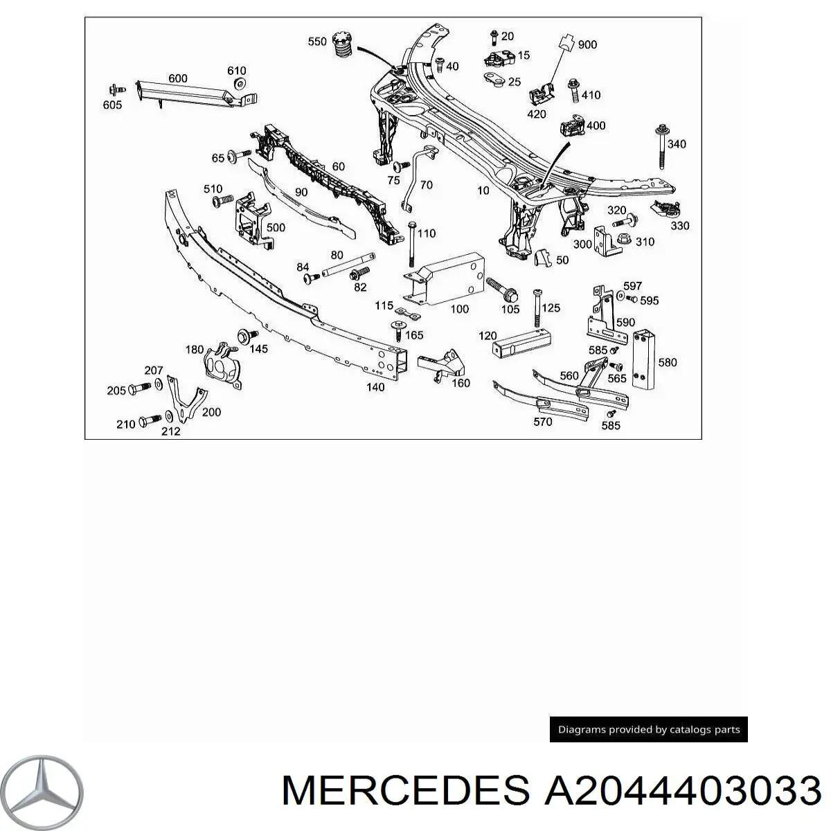  Mercedes A2044403033 precio, desde 69,02 EUR