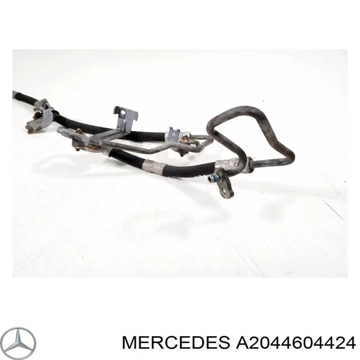 Manguera de alta presión de la dirección asistida desde la bomba hasta la cremallera Mercedes A2044604424 precio, desde 85,76 EUR