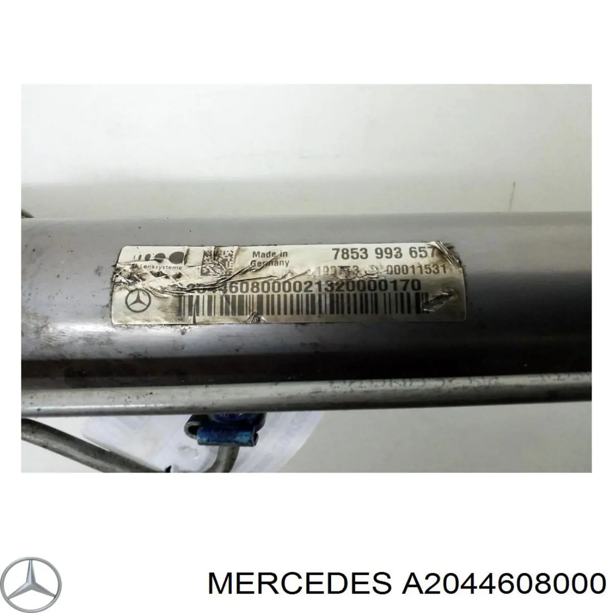 2044608000 Mercedes cremallera de dirección