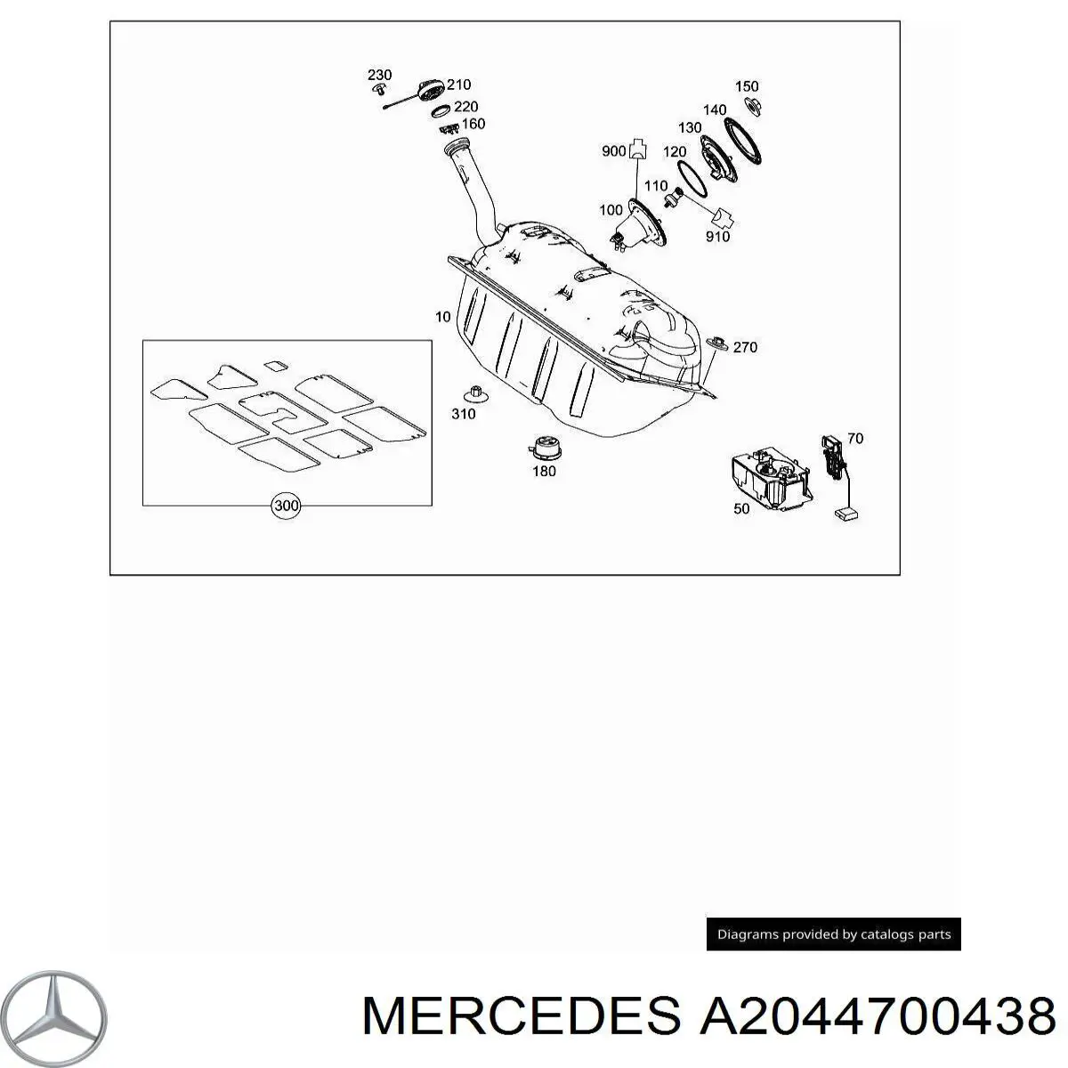 A2044700438 Mercedes