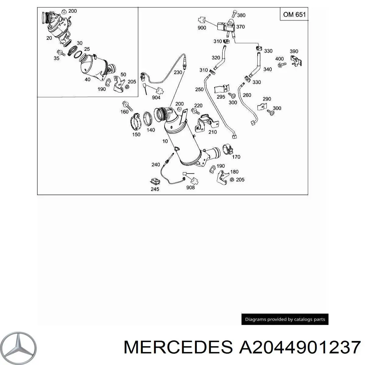 A2044901237 Mercedes