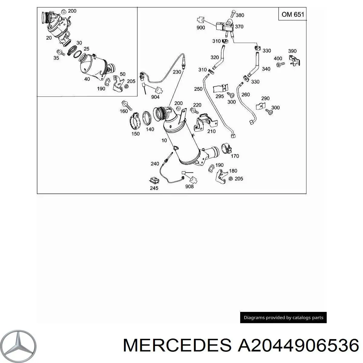 A2044906536 Mercedes