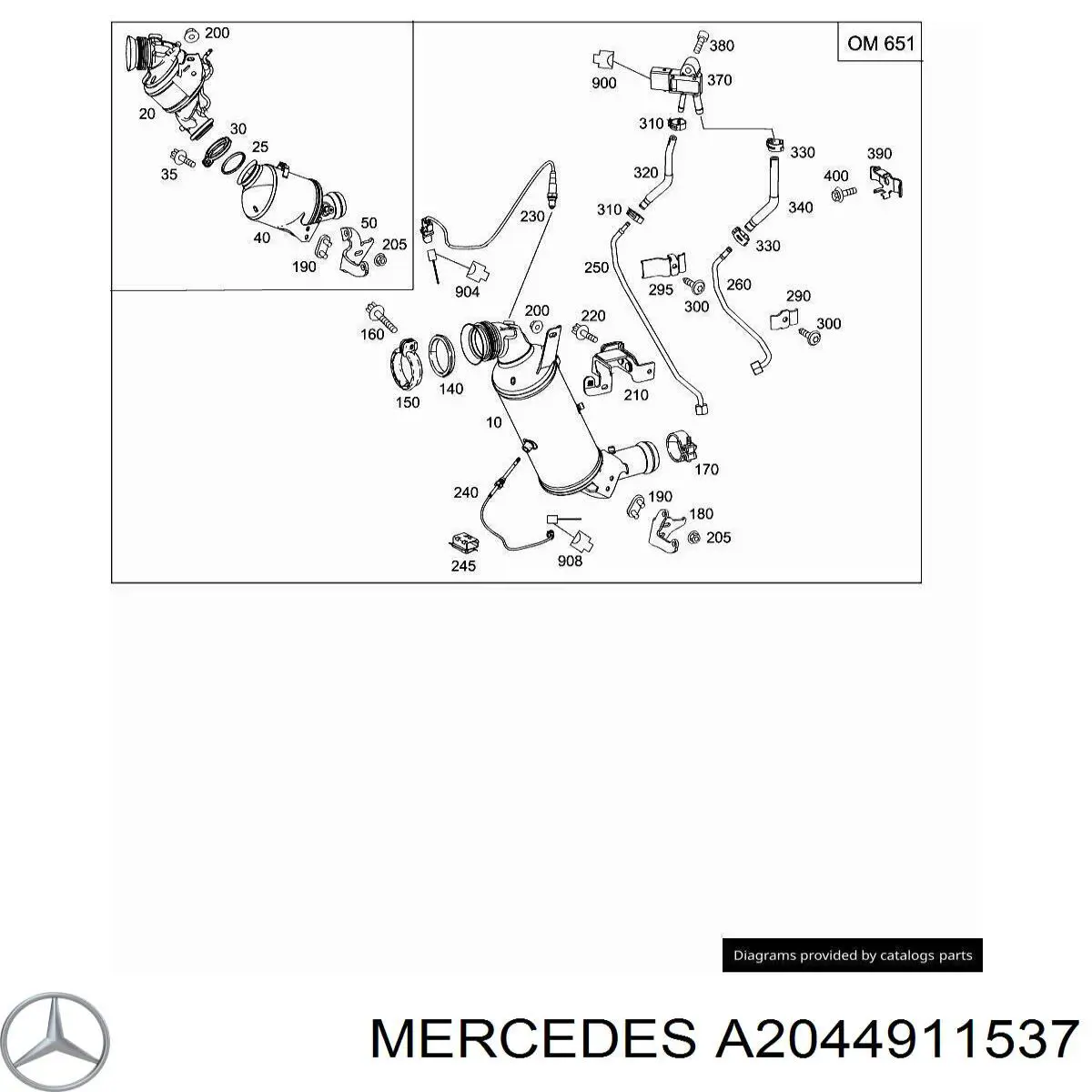 A2044911537 Mercedes