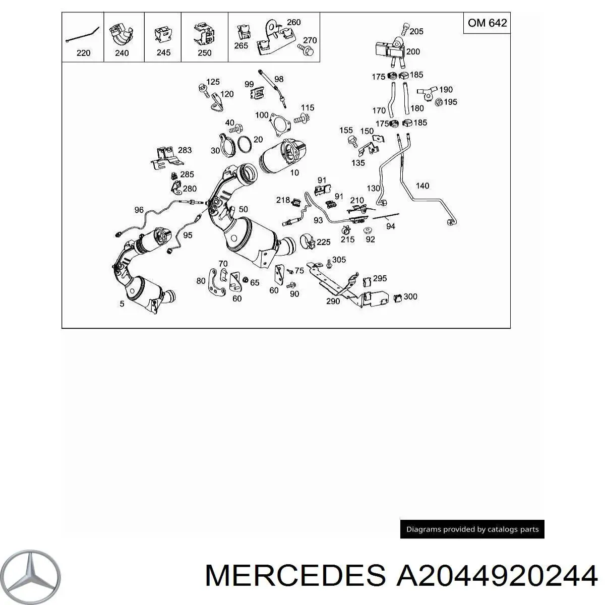 A2044920244 Mercedes