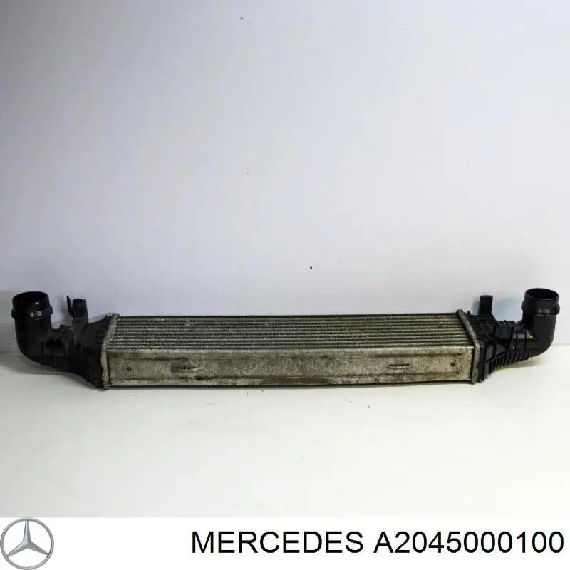 A2045000100 Mercedes radiador de aire de admisión