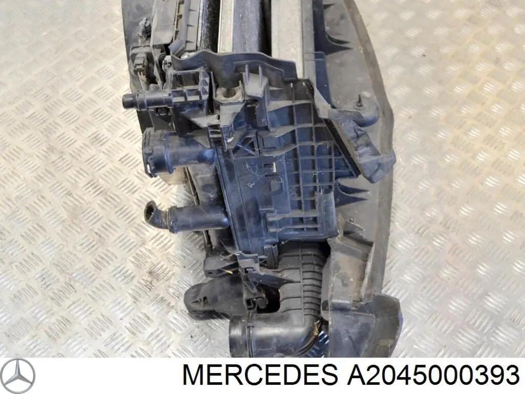 Ventilador de radiador A2045000393 Mercedes