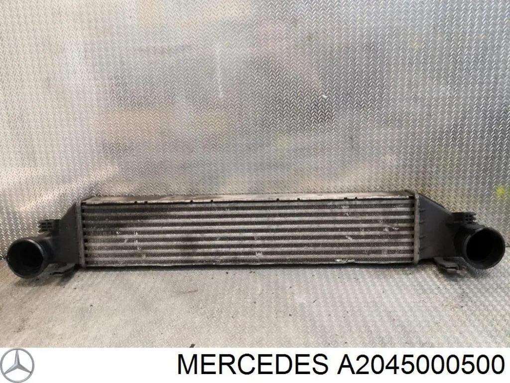 A2045000500 Mercedes radiador de aire de admisión