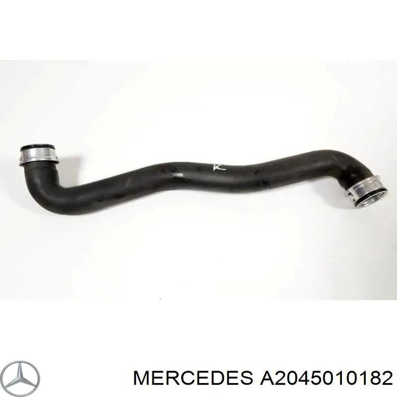 A2045010182 Mercedes tubería de radiador arriba