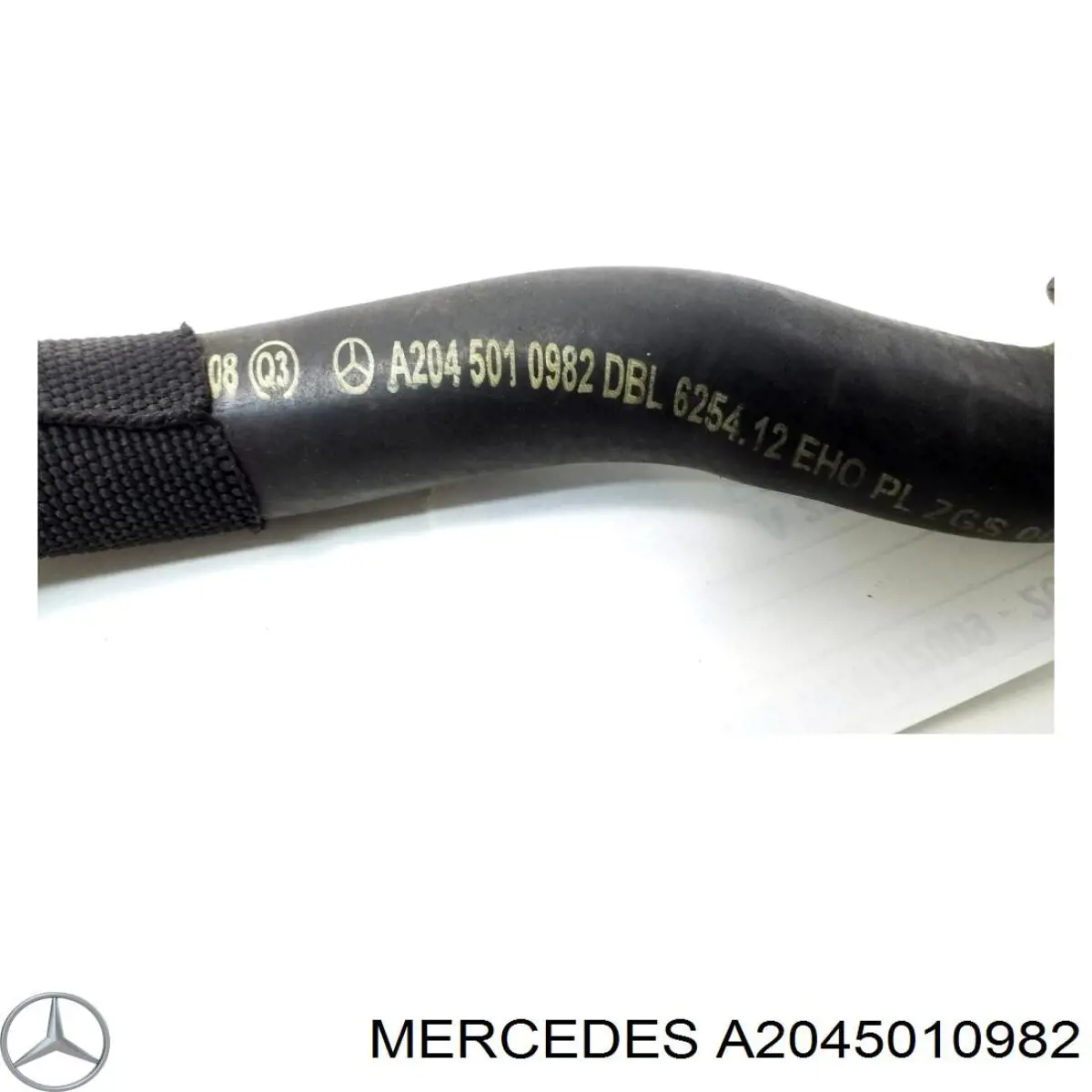 Manguera inferior del vaso de expansión A2045010982 Mercedes