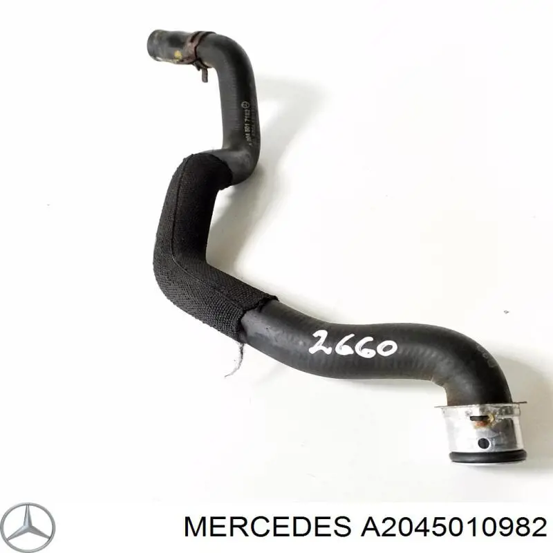 Manguera inferior del vaso de expansión Mercedes A2045010982