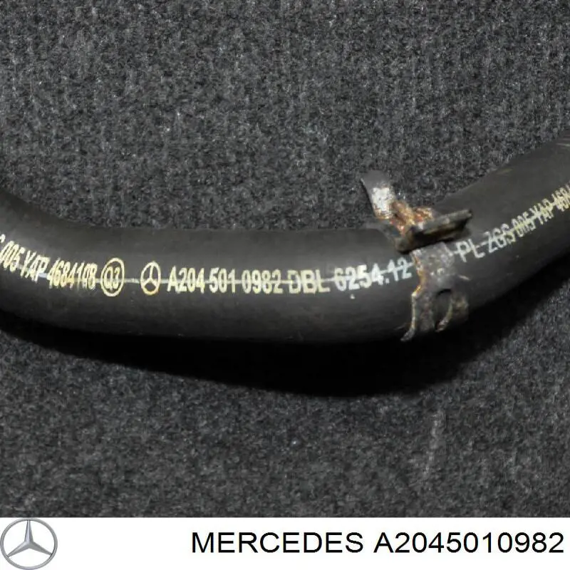Comprar A2045010982 Mercedes Manguera inferior del vaso de expansión