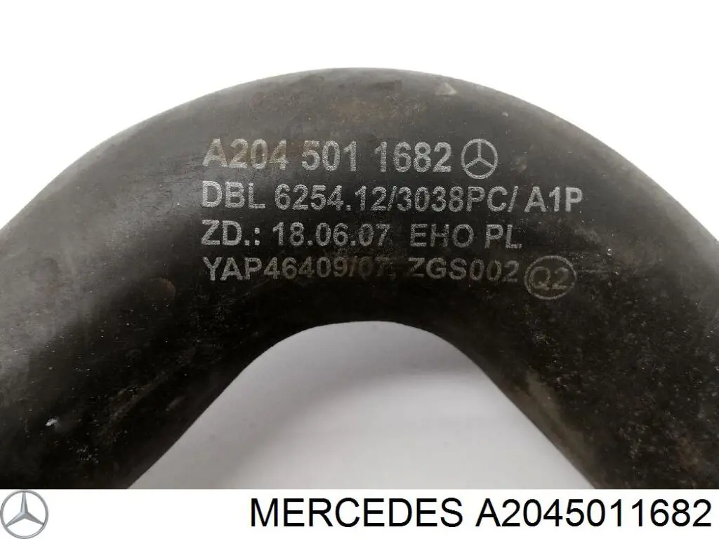 Comprar A2045011682 Mercedes Manguera inferior del radiador