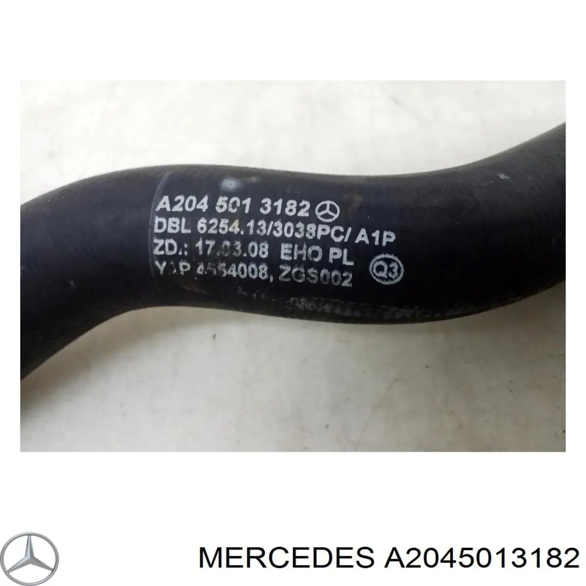 A2045013182 Mercedes Manguera superior del radiador