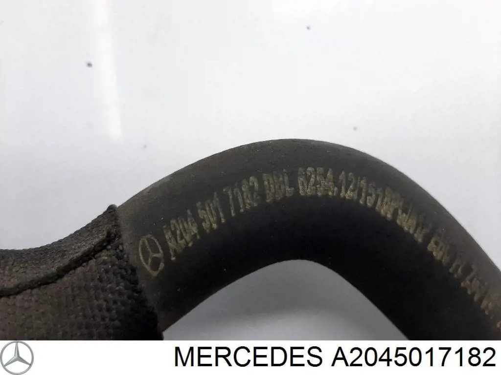 A2045017182 Mercedes tubería de radiador, tuberia flexible calefacción, inferior