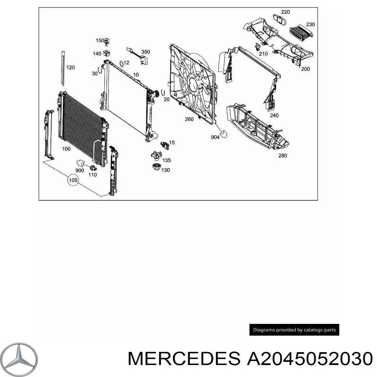 A2045052030 Mercedes