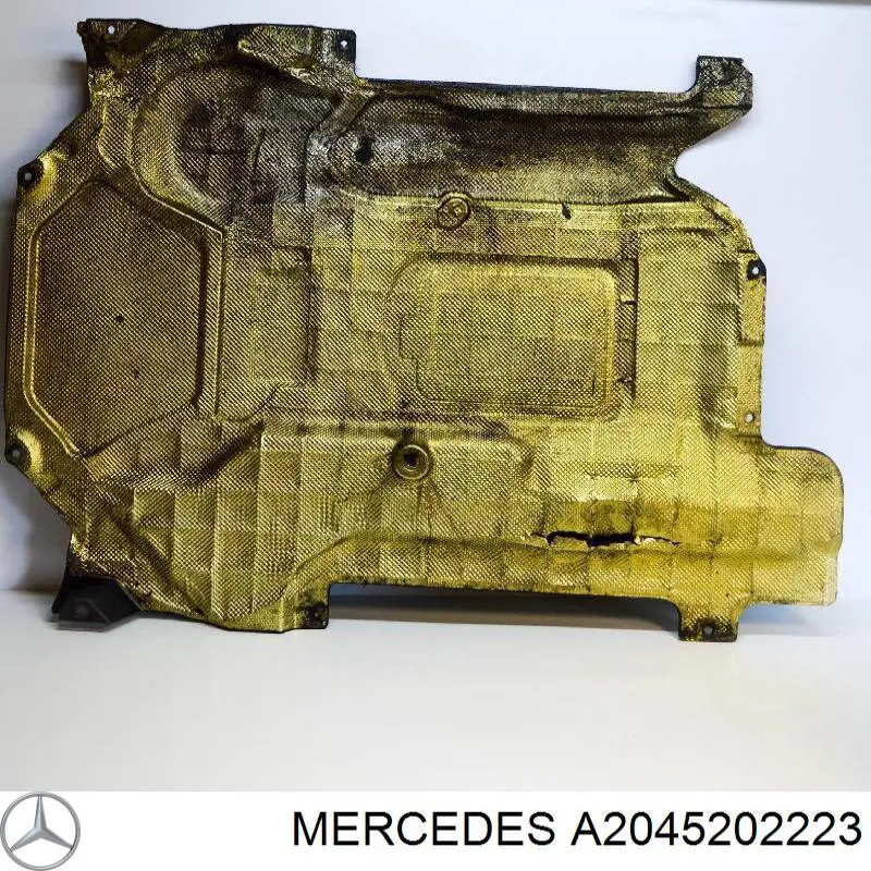Protección trasera del motor Mercedes A2045204023 precio, desde 168,43 EUR
