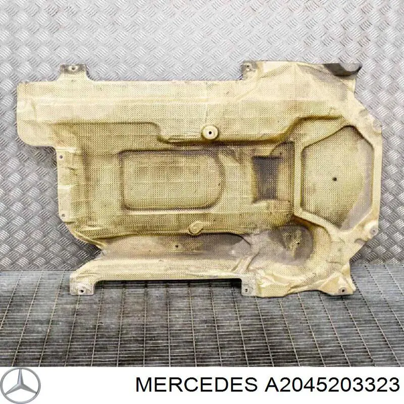 Protección trasera del motor Mercedes A2045203323 precio, desde 180,05 EUR